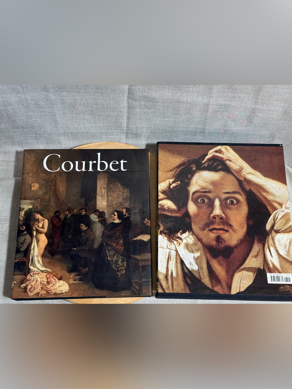 Courbet by Ségolène Le Men HCDJ Like New Condition 1st Edition Abbeville Press